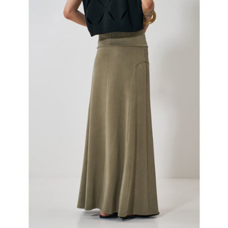 【YENN】FIBRIL JERSEY SKIRT　納期：2026年2月上旬～3月上旬