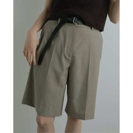 【anuke】Centerpress Half Pants
