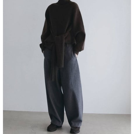 【anuke】Layered Soft Knit　※納期11月上旬～12月上旬