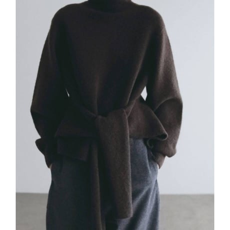 【anuke】Layered Soft Knit　※納期11月上旬～12月上旬