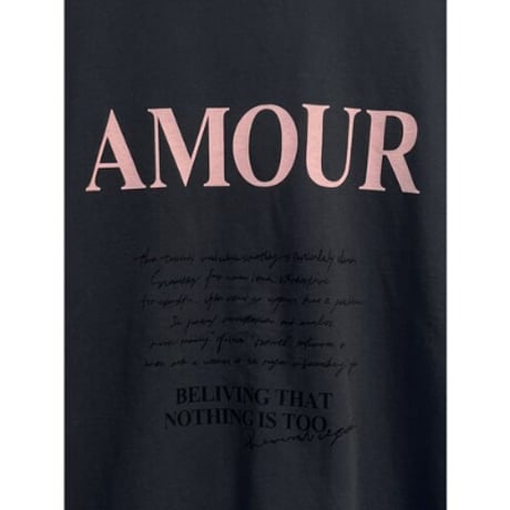 【CHIGNON】ﾗﾌｽｹｯﾁ"AMOUR"T