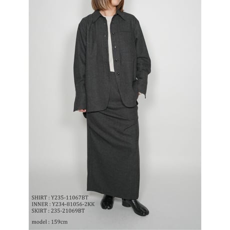 【YENN】FLANNEL OVERSHIRT
