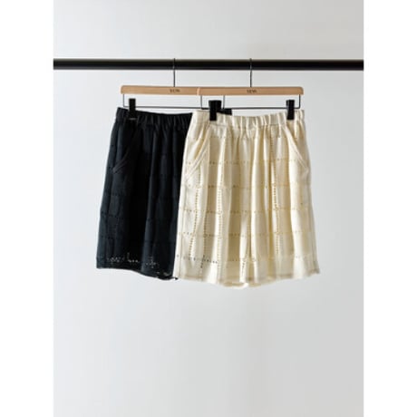 【YENN】 LACE BERMUDA PT