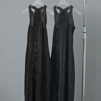 【anuke】Strawyarn Knit Onepiece　※納期4月下旬〜5月下旬