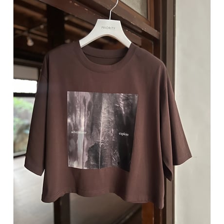 【PRIORITY】フォトプリントTシャツ