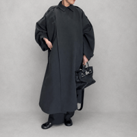 【M.U.L.】OVER DRAPE LONG COAT　MULW-2034