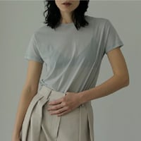 【ànuke】Sheer Slub T-shirts  ＊