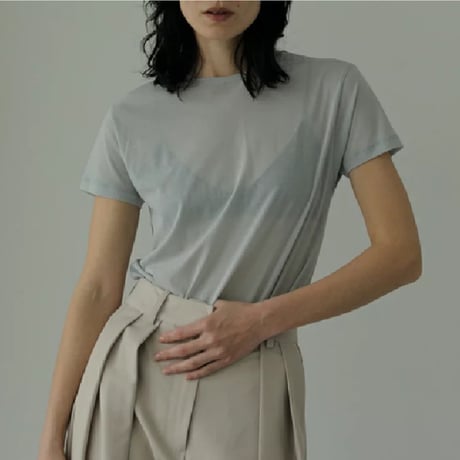 【ànuke】Sheer Slub T-shirts  ＊