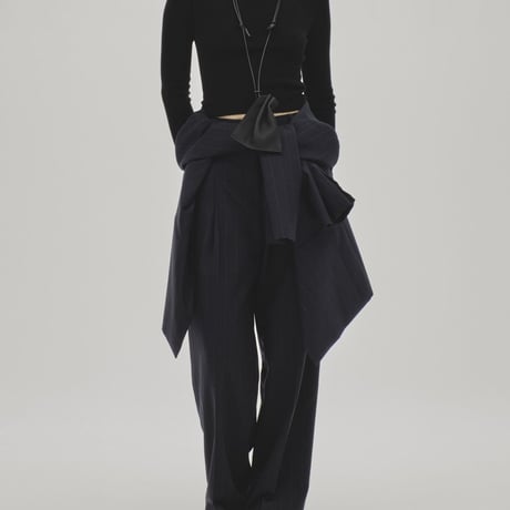 【TODAYFUL】Stripe Tuck Trousers  ※納期2/下～3/下