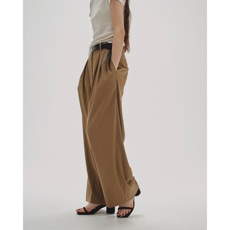 【TODAYFUL】Lightweight Tuck Trouser