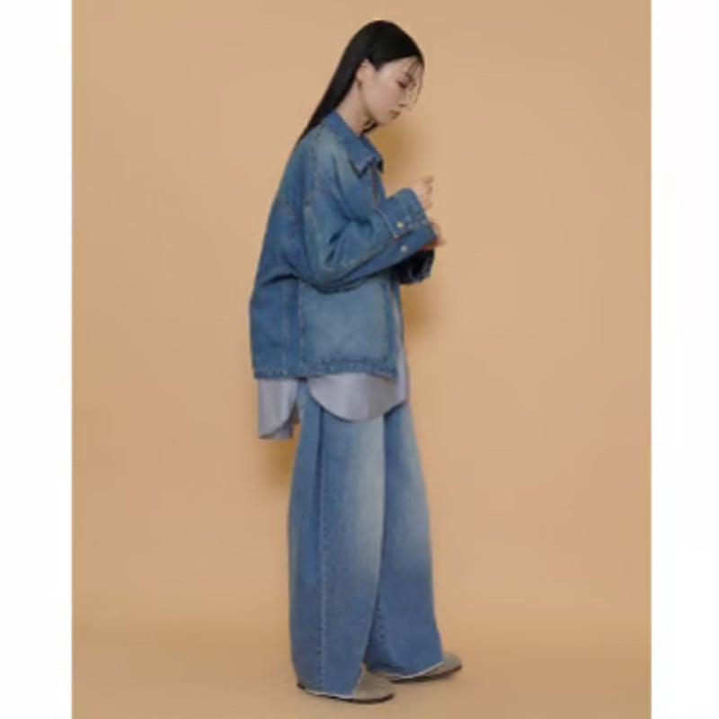 CYAN TOKYO】ドレープPKサイドタックワイド | selectshop kusukusu