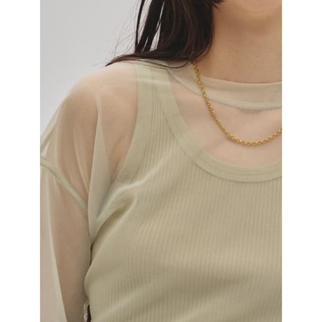 【TODAYFUL】Seamless Rib Tanktop