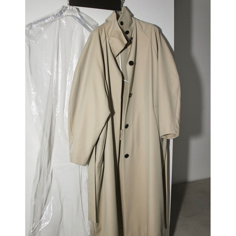 Standcollar Trench Coat | selectshop kusukusu Standcollar Trench Coat | selectshop kusukusu