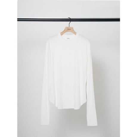 【YENN】COTTON RIB LONG TEE  ＊
