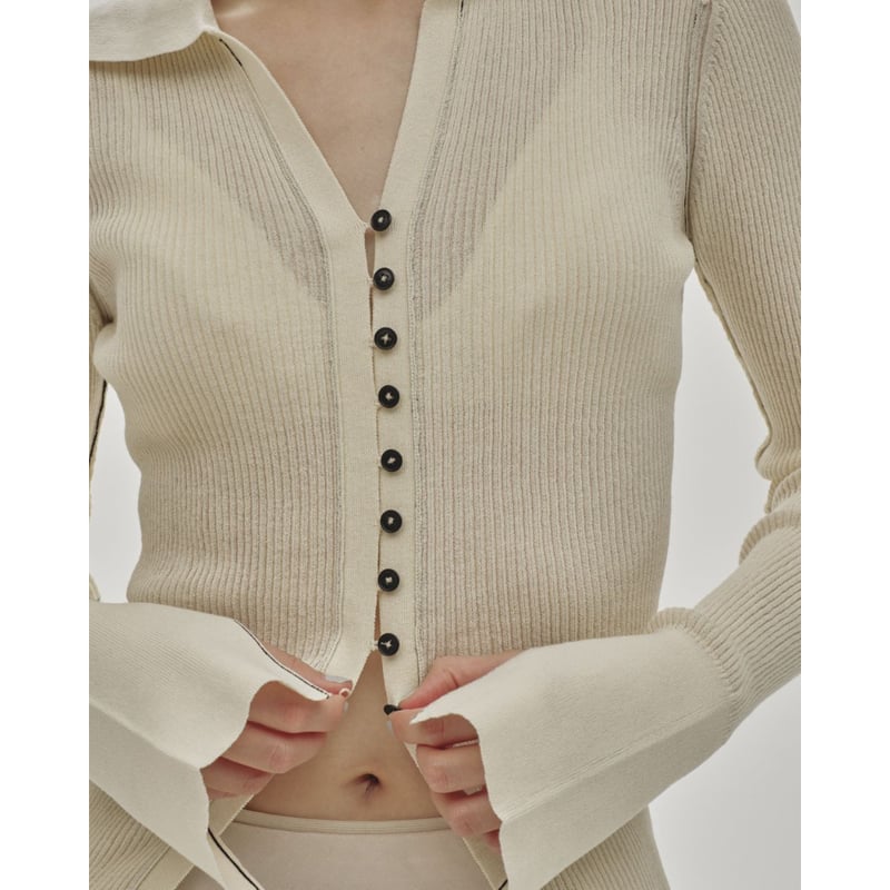 TODAYFUL】Sheer Skipper Knit ※納期4/中～5/中 | selec