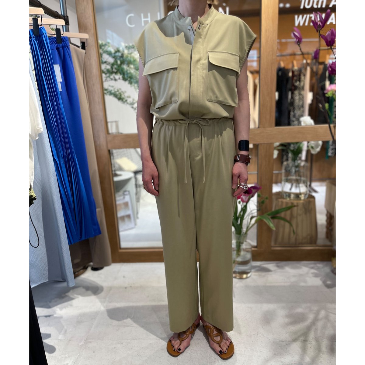 CHIGNON ジャンプスーツ ブラック