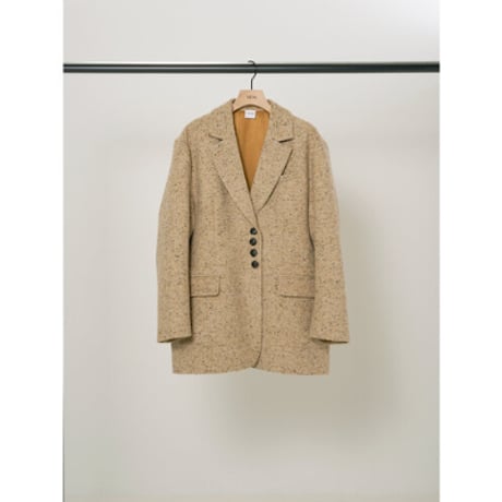 【YENN】WOOL TWEED BLAZER