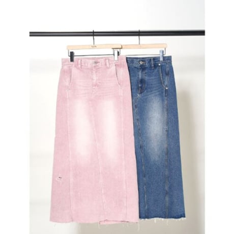 【YENN】DENIM MERMAID SK