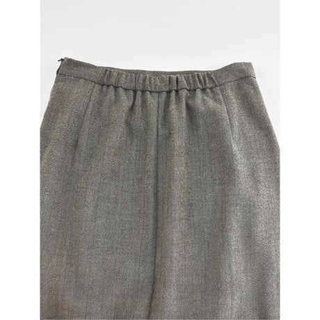 【YENN】UNEVEN DRAPED SKIRT