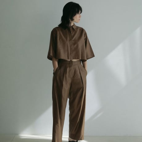 【anuke】Halfsleeve Box Shirts