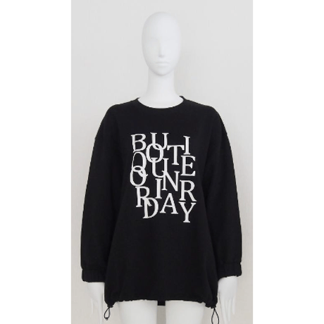 【Boutique Ordinary】Random Typo Pouch Sweatshirt