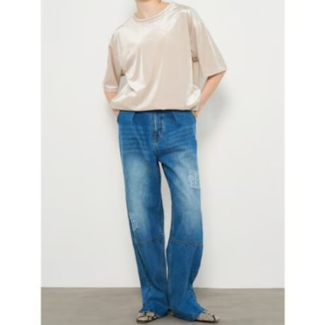 【YENN】VELVET RELAX TOPS