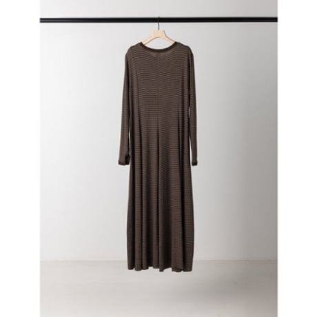 【YENN】JERSEY FLARE DRESS