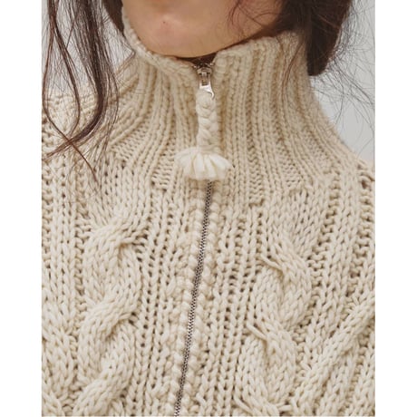 【TODAYFUL】Volume Handknit Cardigan　※10月中旬～11月中旬