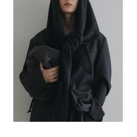 【anuke】Reversible Boa Bag　※納期9月中旬～10月中旬