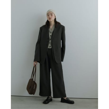 【anuke】Heather Stretch Pants※9月中～10月中