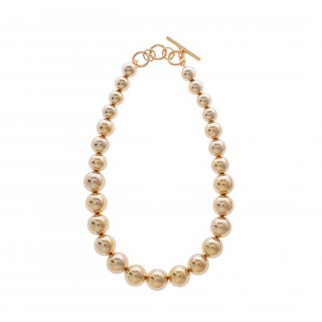 【Sea'ds mara】Metallic ball necklace