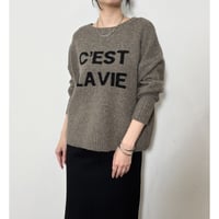 【siro de labonte】zipup 2way pullover　納期：11月中旬～12月中旬
