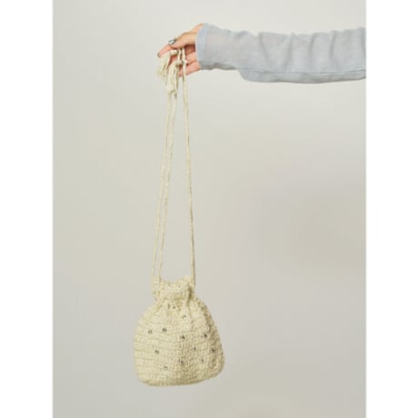 【YENN】HAND KNIT POUCH