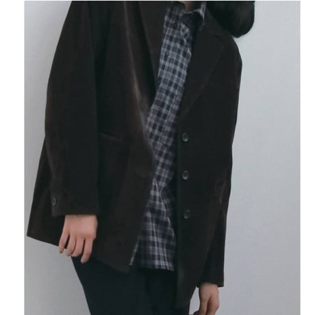 【anuke】Eco Suede Jacket