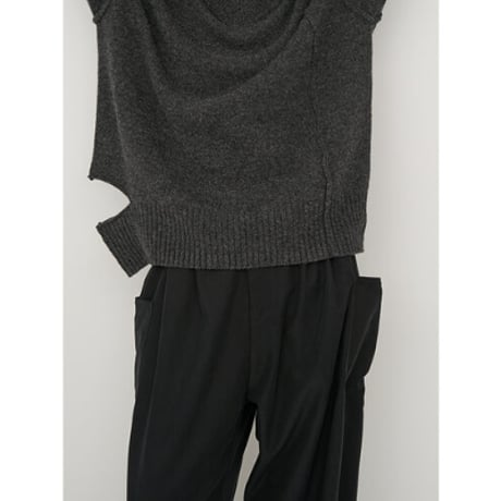 【YENN】WASHED BIG PK PT