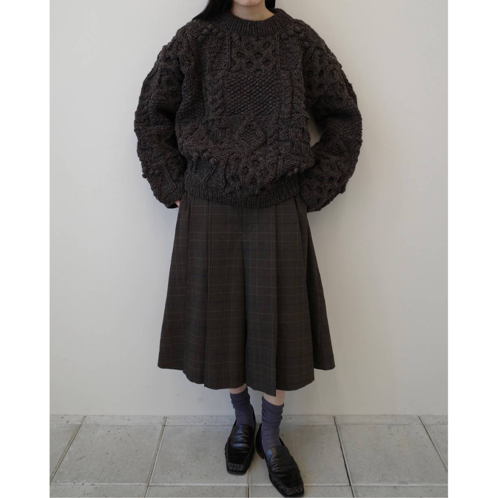 TODAYFUL】Pattern Hand Knit ※納期10月中旬～11月中旬 | se