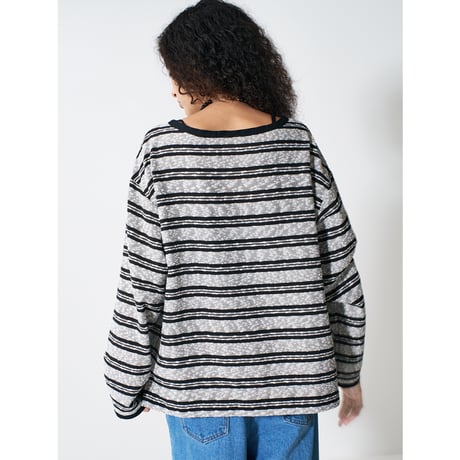 【YENN】 STP LONG TEE BLOUSE　納期：2026年2月上旬～3月上旬