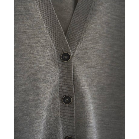 【anuke】Highgauge Sheer Cardigan