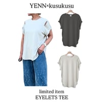 再販✨【kusukusu限定】【YENN】EYELETS TEE