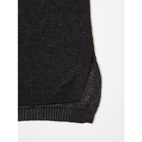 【YENN】SHEER LINEN KNIT TEE  ＊