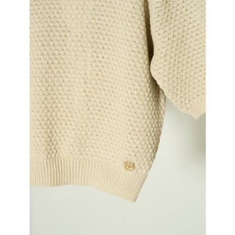【YENN】2WAY RIBBON KNIT