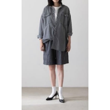 【タシケント】Standard denim shirt