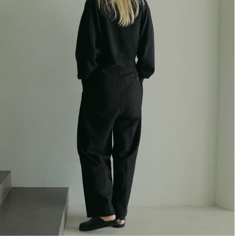 【anuke】Tuck Loose Pants　※納期4月上旬〜5月上旬