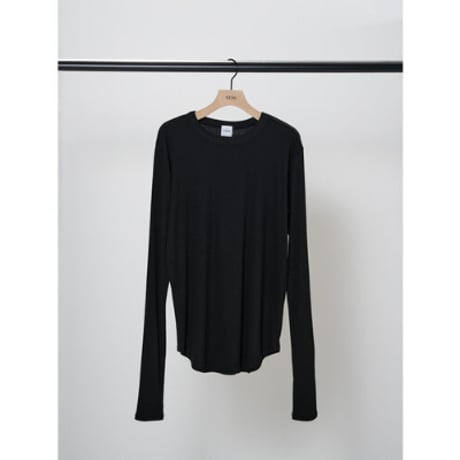 【YENN】COTTON RIB LONG TEE  ＊