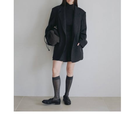 【anuke】Herringbone Short Pants　※納期9月中旬～10月中旬