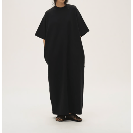 【TODAYFUL】Halfsleeve Easy Dress　※納期3月中旬〜4月中旬