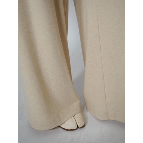 【YENN】BRUSHED JERSEY WIDE PT