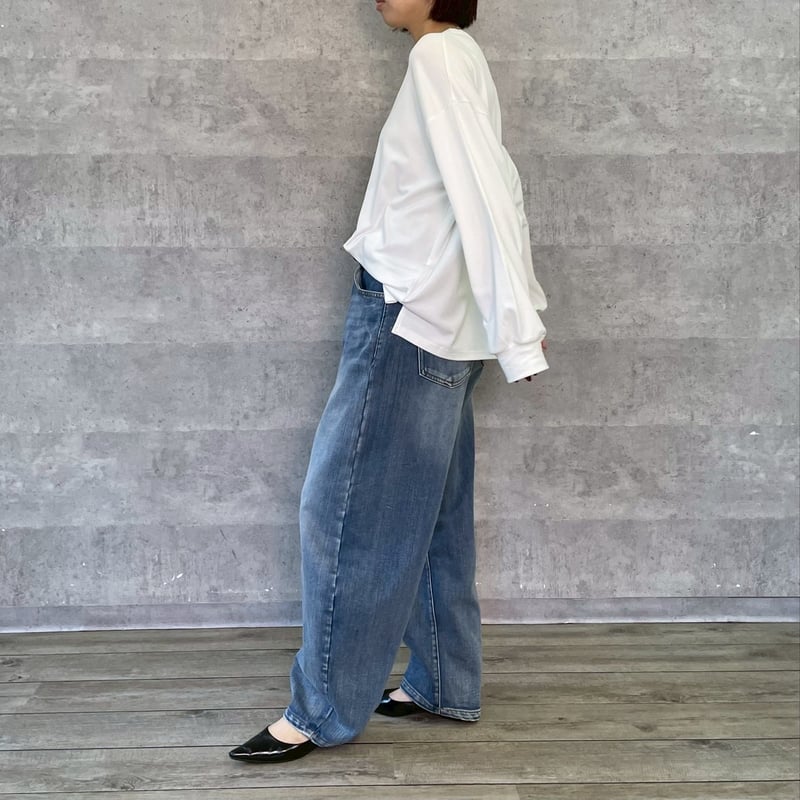 Anna Kerry】裏起毛モロッコデニムパンツ | selectshop kusukusu