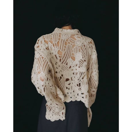 【anuke】Embroidery Over Shirts　※納期8月下旬～9月下旬