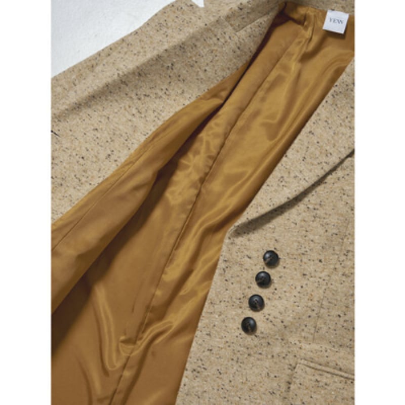 YENN】WOOL TWEED BLAZER | selectshop kusukusu